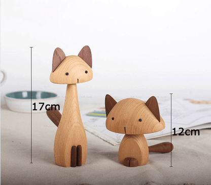 Cat figurines home decoration