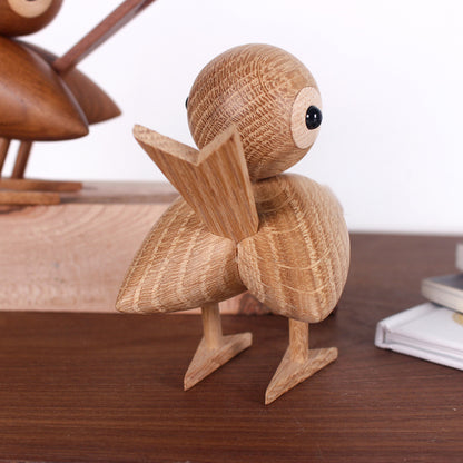 Superior Oak Sparrow Wooden Dolls  (Brown)