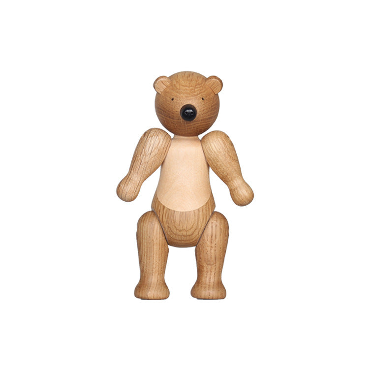 Creative Wooden Bear Craft