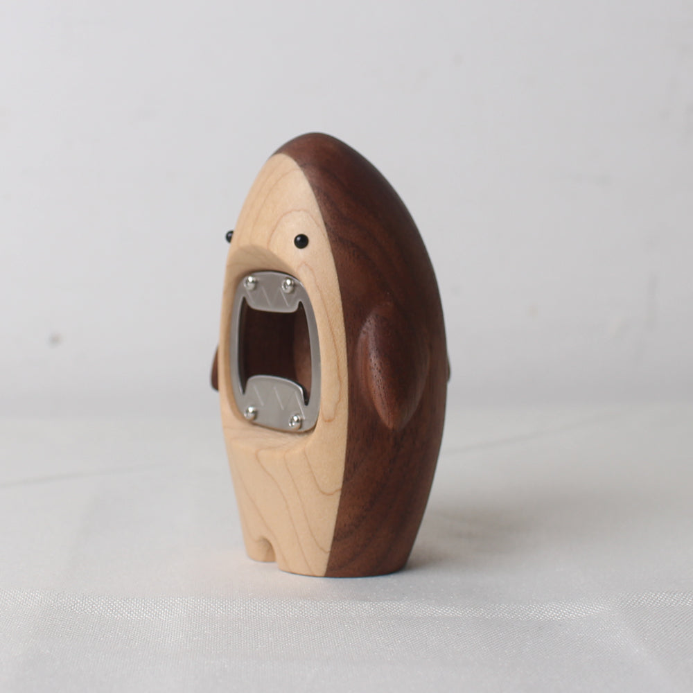 Wooden Shark Shape Bottle Openers