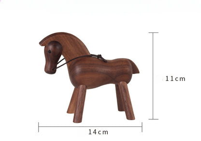 Walnut Pony Decoration