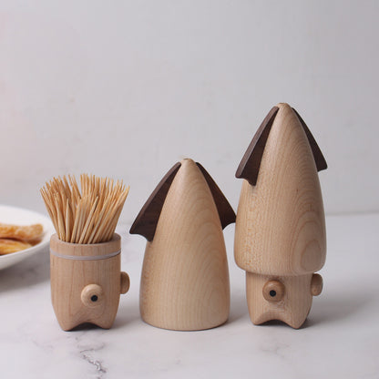 Creative squid toothpick box