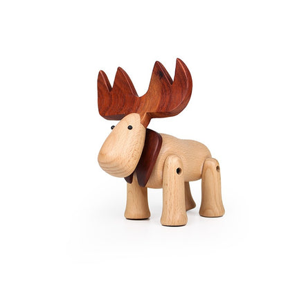 Christmas Moose Wood Crafts