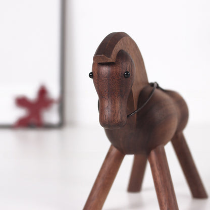 Walnut Pony Decoration