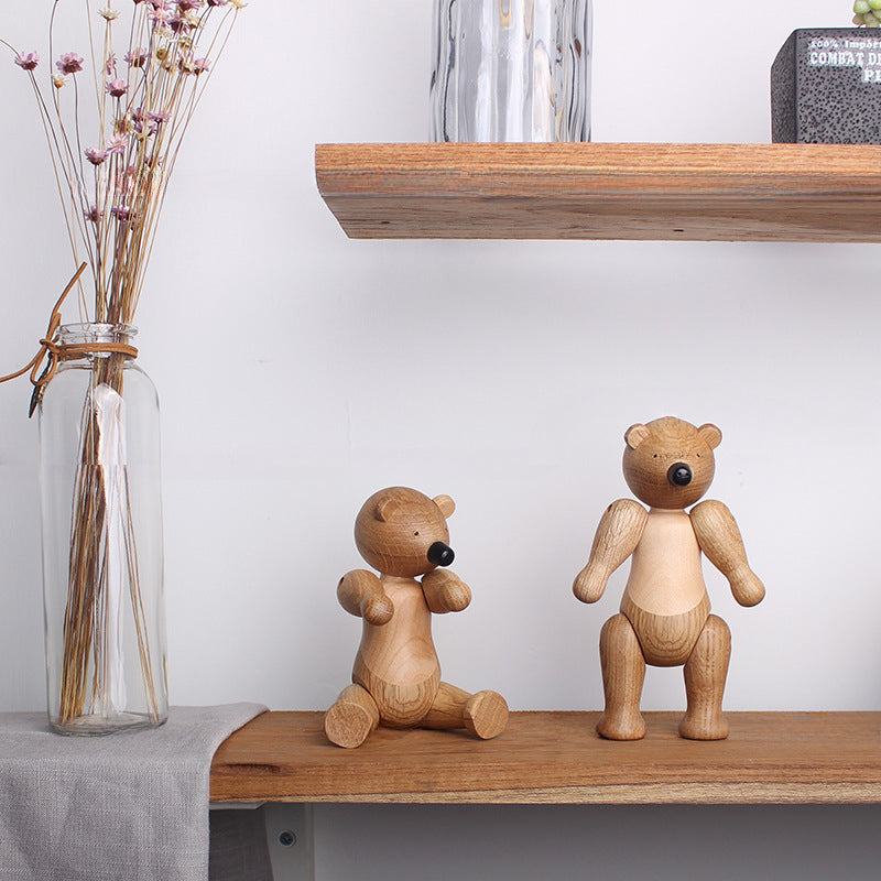 Creative Wooden Bear Craft