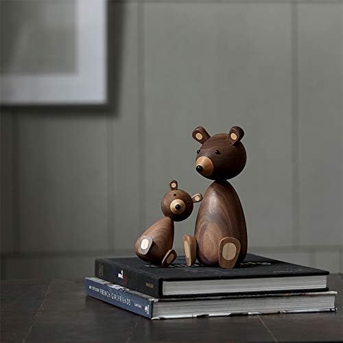 Walnut Brown Bear Figurine Crafts