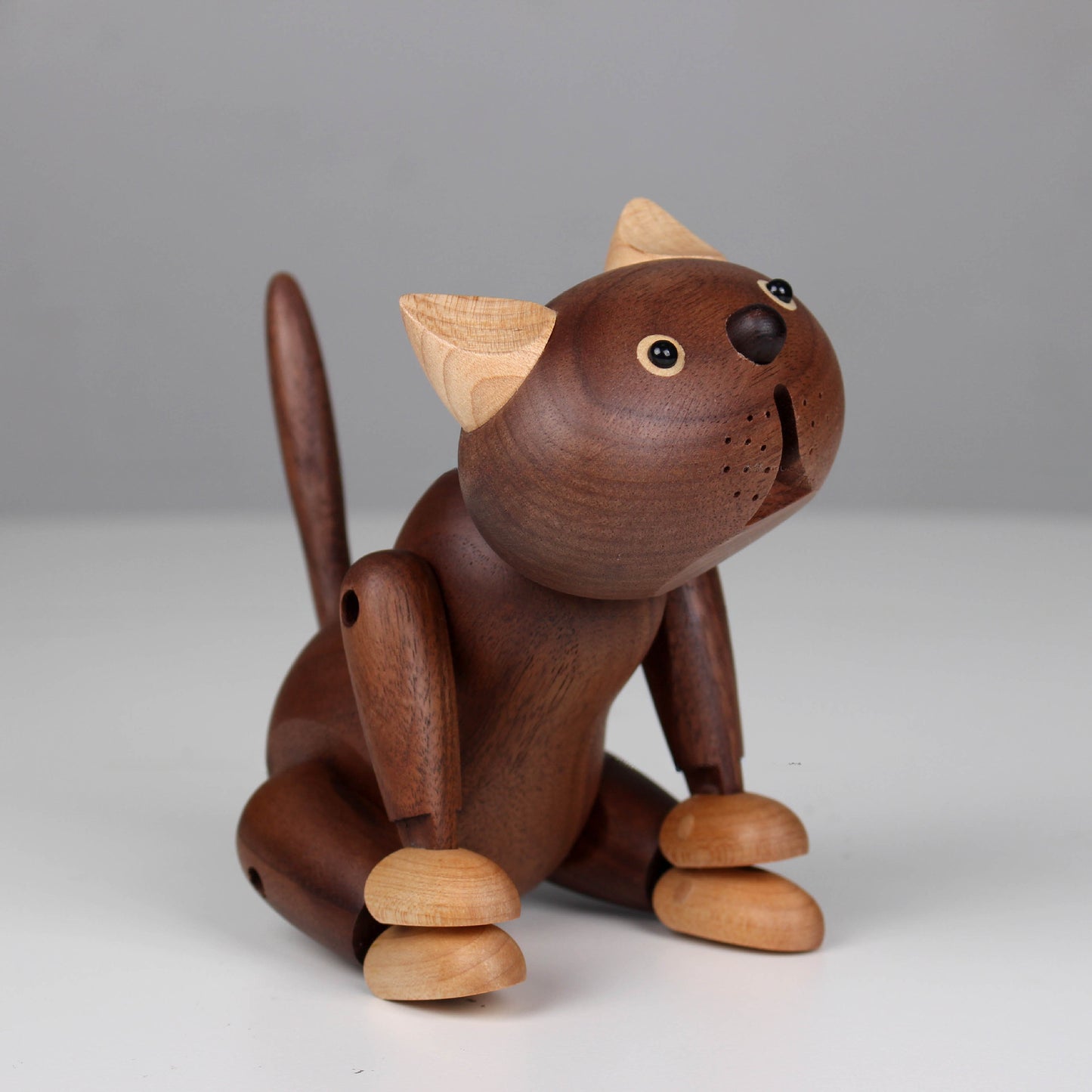 Big Face Cat Wood Crafts