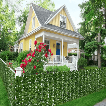 Stylish Privacy: Lifelike Artificial Hedge Fence for Gardens and Balconies! - chicnests