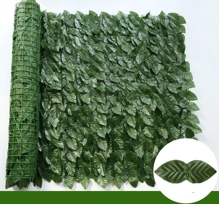 Stylish Privacy: Lifelike Artificial Hedge Fence for Gardens and Balconies! - chicnests