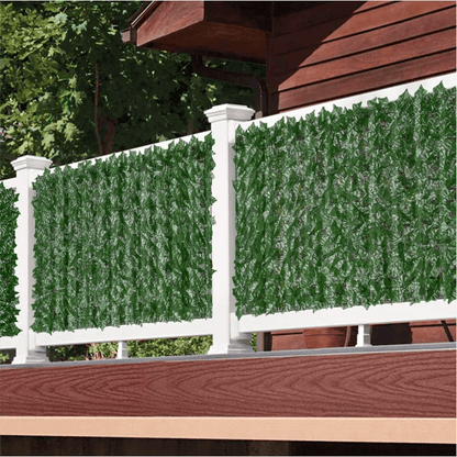 Stylish Privacy: Lifelike Artificial Hedge Fence for Gardens and Balconies! - chicnests