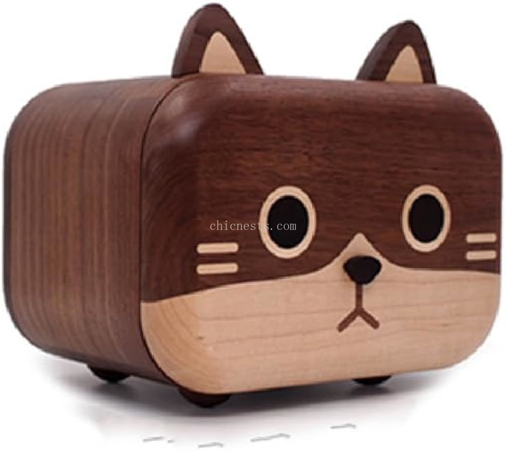 Pet cat tissue box