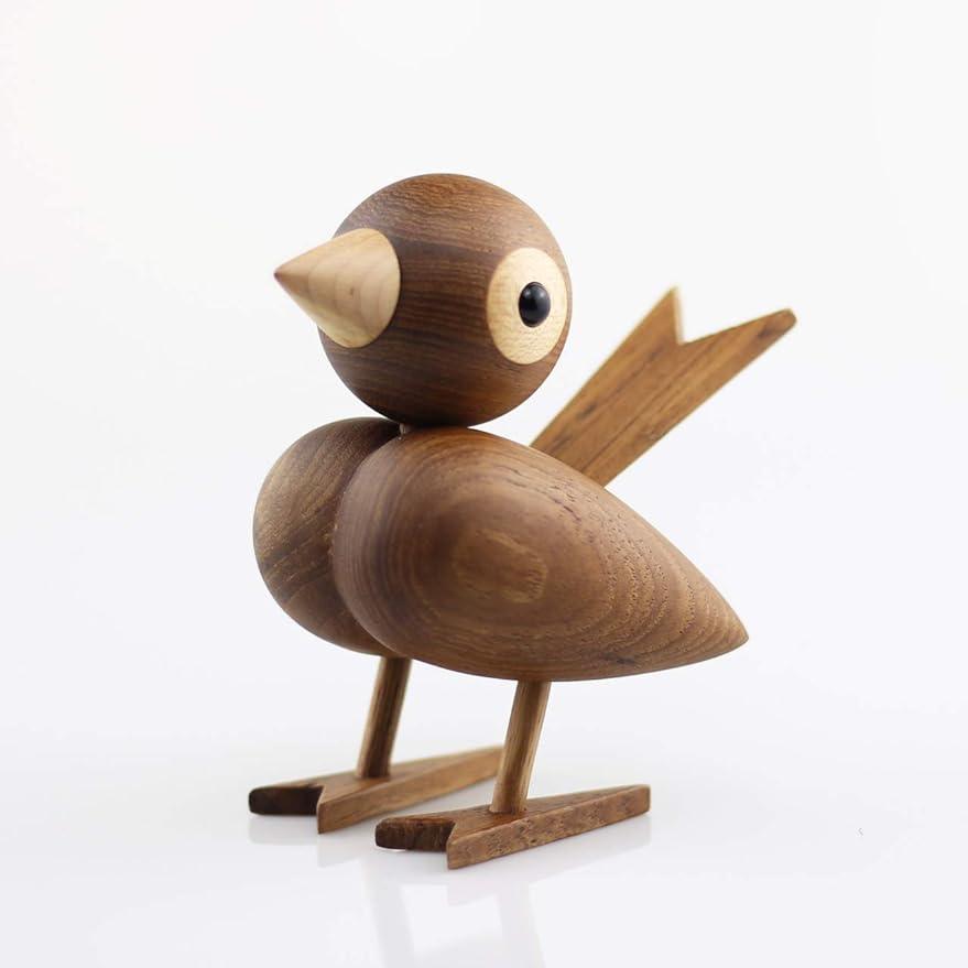 Superior Oak Sparrow Wooden Dolls (Brown) - chicnests