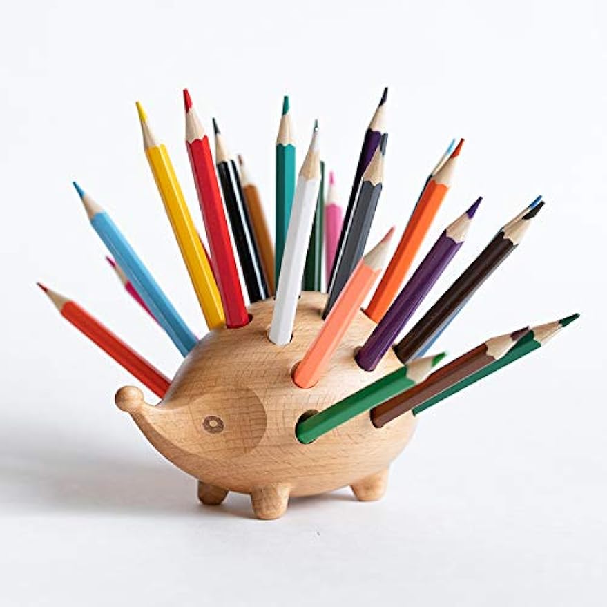 hedgehog pen holder