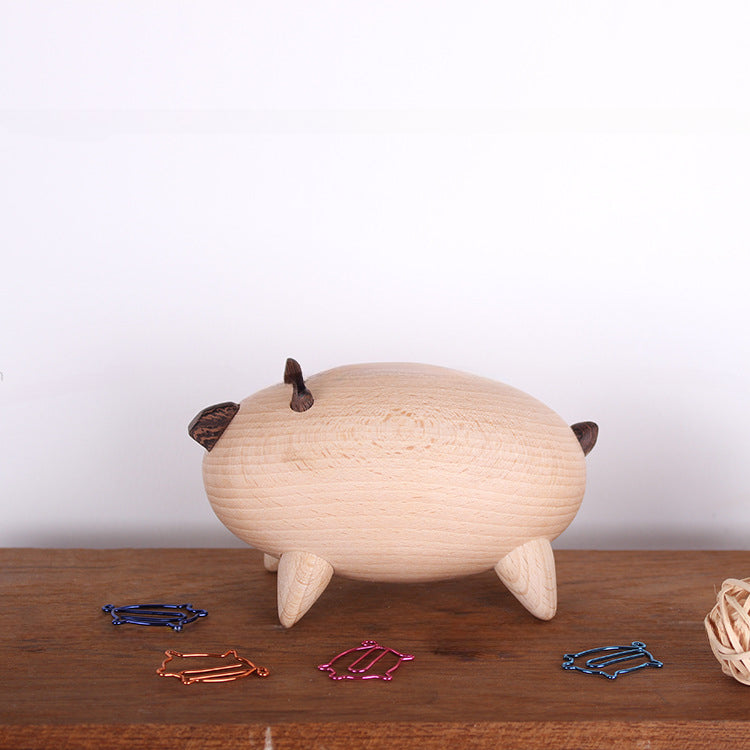 Magnetic Piggy Desk Organizer