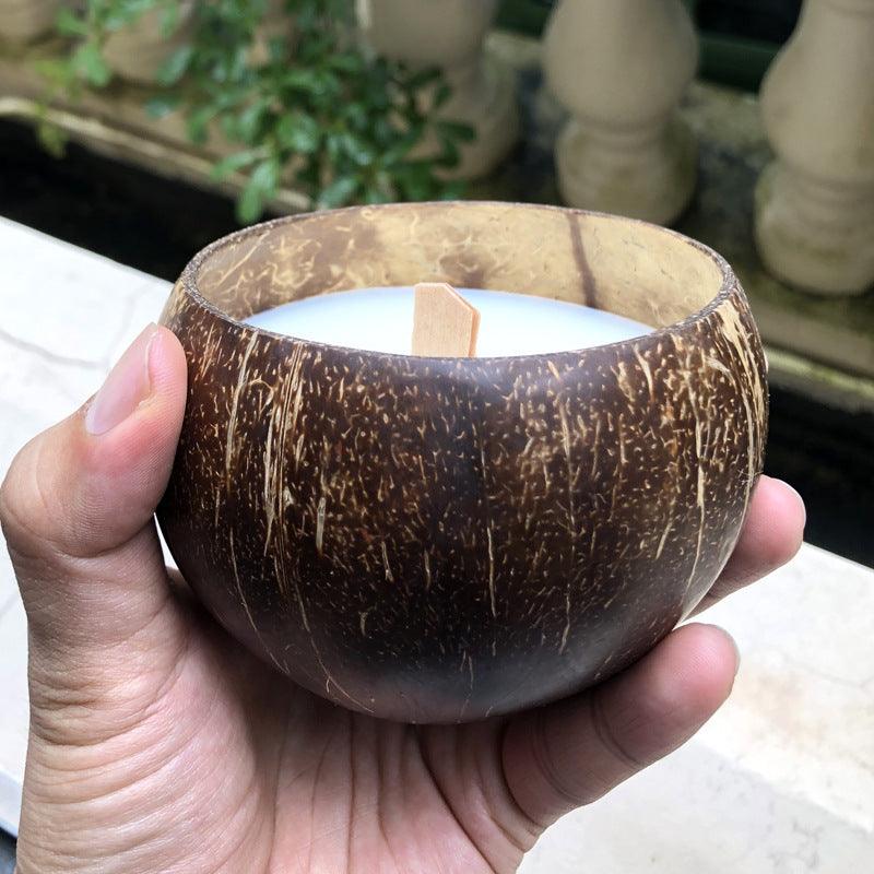 Unique Gifts for Christmas 2023: Coconut Shell Creative Aromatherapy Candles - chicnests