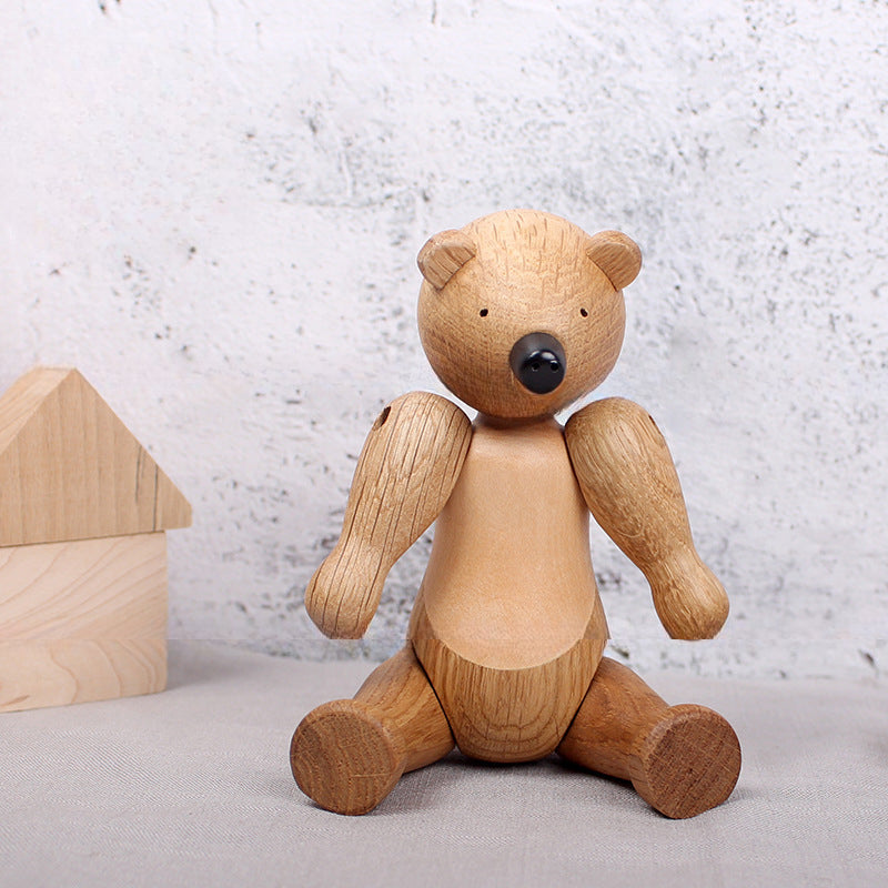 Creative Wooden Bear Craft