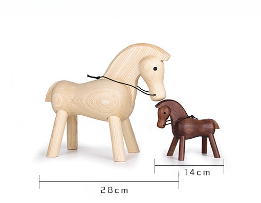 Walnut Pony Decoration