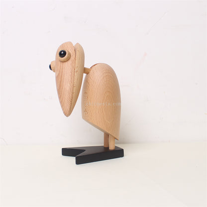 Woodpecker Business Card Holde