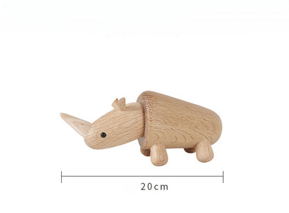 Decorative Rhinoceros Ornaments for Gifting