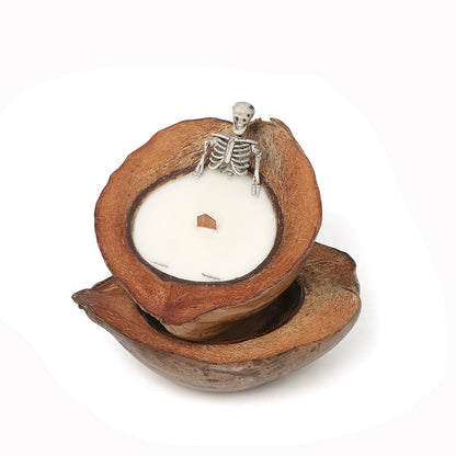 2023 Skeleton coconut Shell scented candle