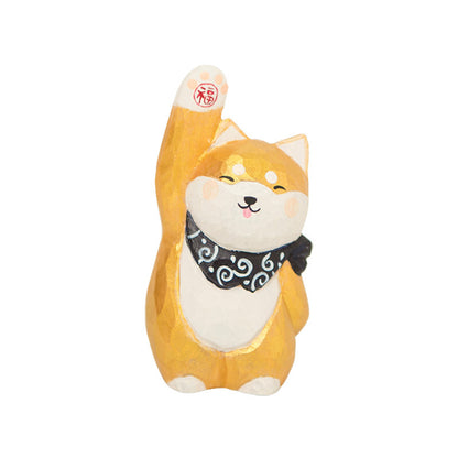 Handcrafted Shiba Inu Figurine