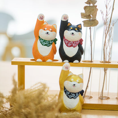 Handcrafted Shiba Inu Figurine