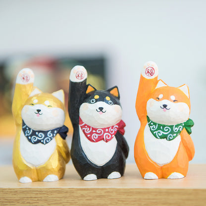 Handcrafted Shiba Inu Figurine