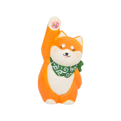 Handcrafted Shiba Inu Figurine