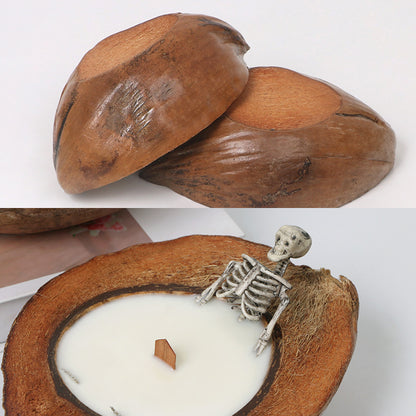 2023 Skeleton coconut Shell scented candle