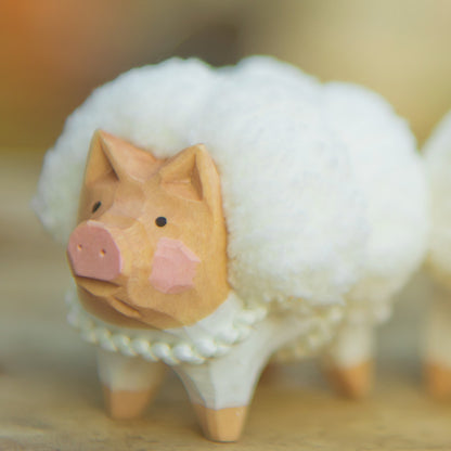 Hand-Carved Piggy Gifts