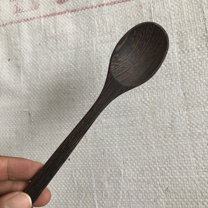 Coconut Bowl and Wenge Wood Spoon Set