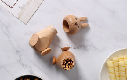 Creative rabbit toothpick box