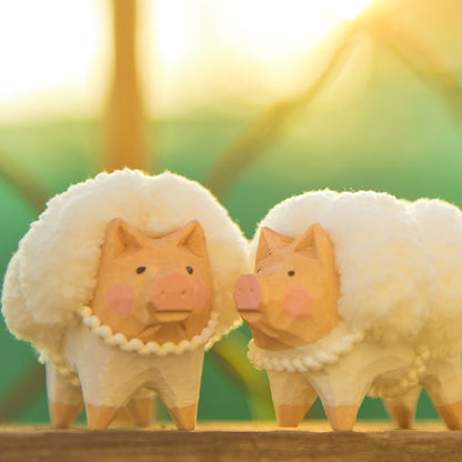 Hand-Carved Piggy Gifts