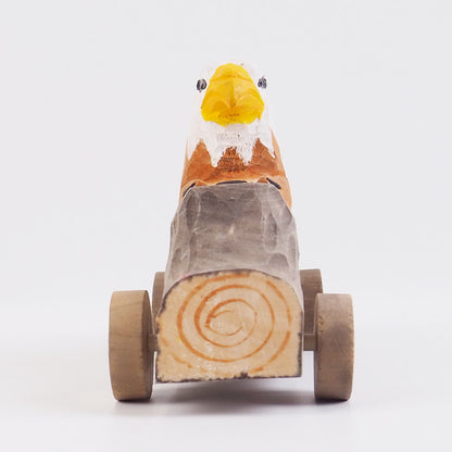 Unique Handmade Wooden Carving Small Cars