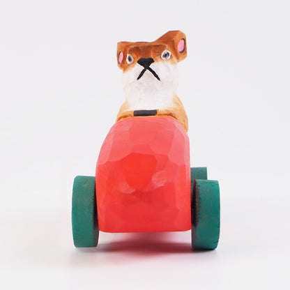 Unique Handmade Wooden Carving Small Cars