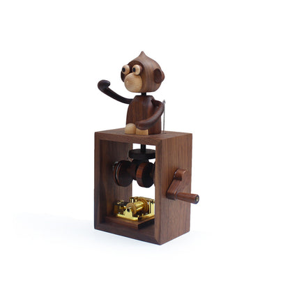 Adorable Monkey Music Box