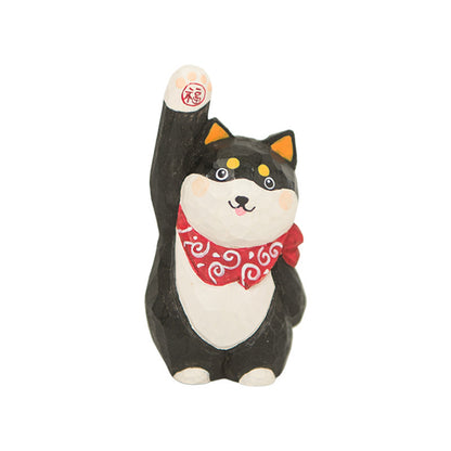 Handcrafted Shiba Inu Figurine