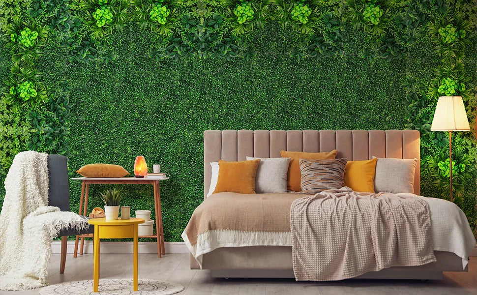 Artificial Plants Grass Wall Panel Green Decor - chicnests