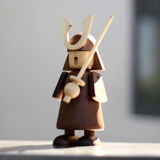 Creative Wooden Warrior Ornament