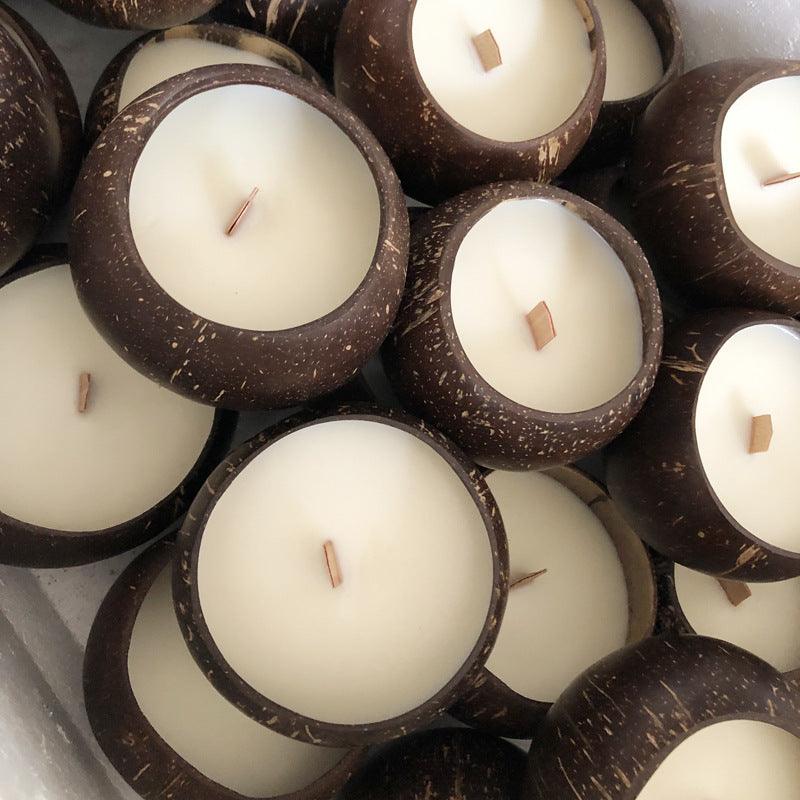 Unique Gifts for Christmas 2023: Coconut Shell Creative Aromatherapy Candles - chicnests