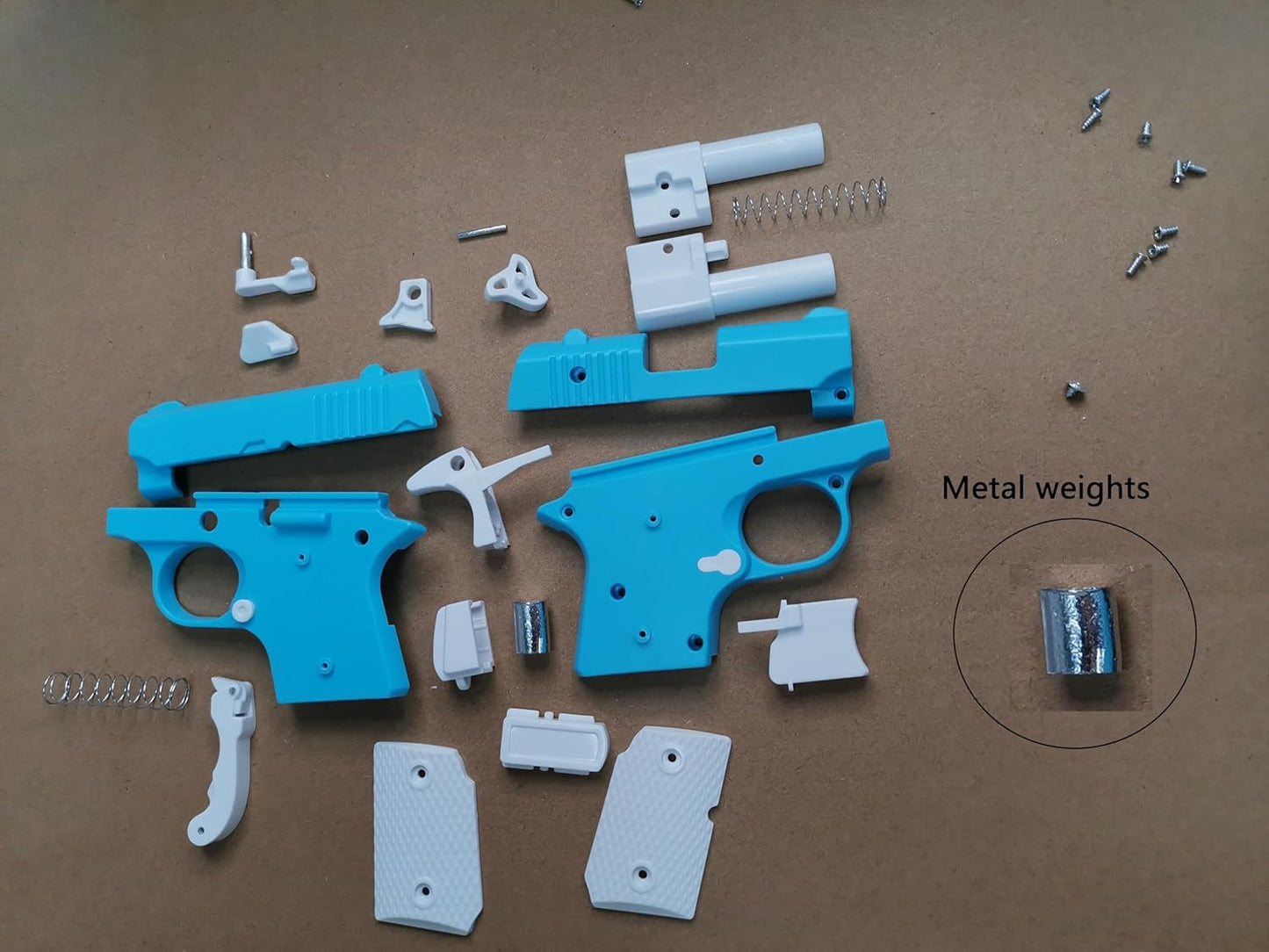 3D Printed Fidget Pistol Toys