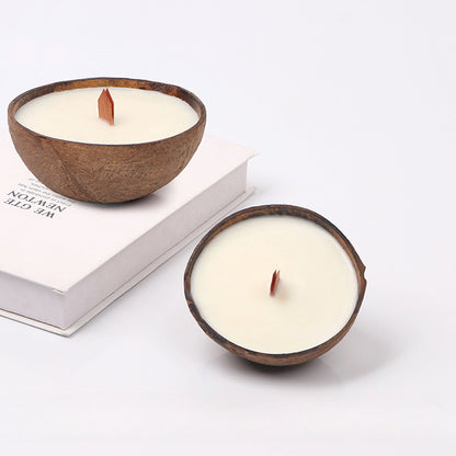 2023 coconut shell bowl scented candle