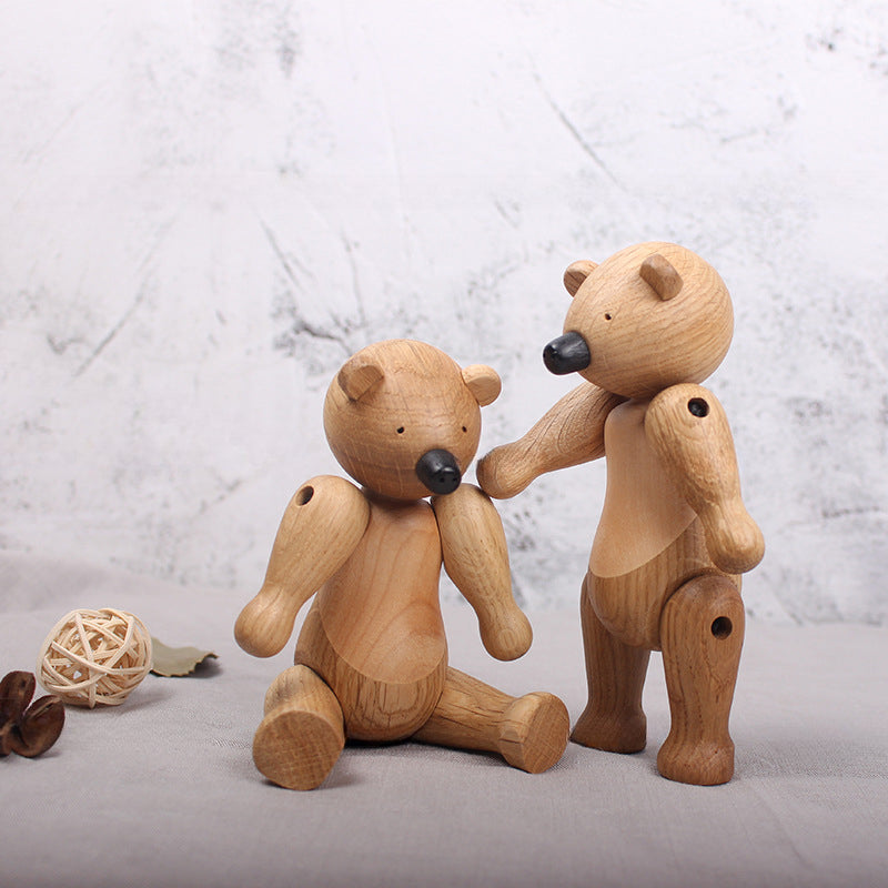 Creative Wooden Bear Craft