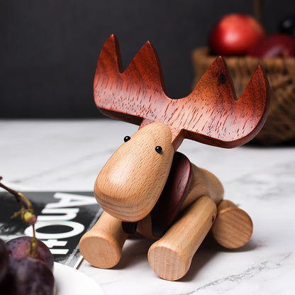 Christmas Moose Wood Crafts