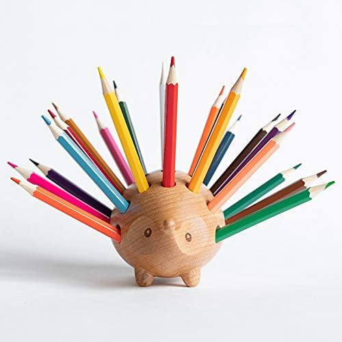 hedgehog pen holder