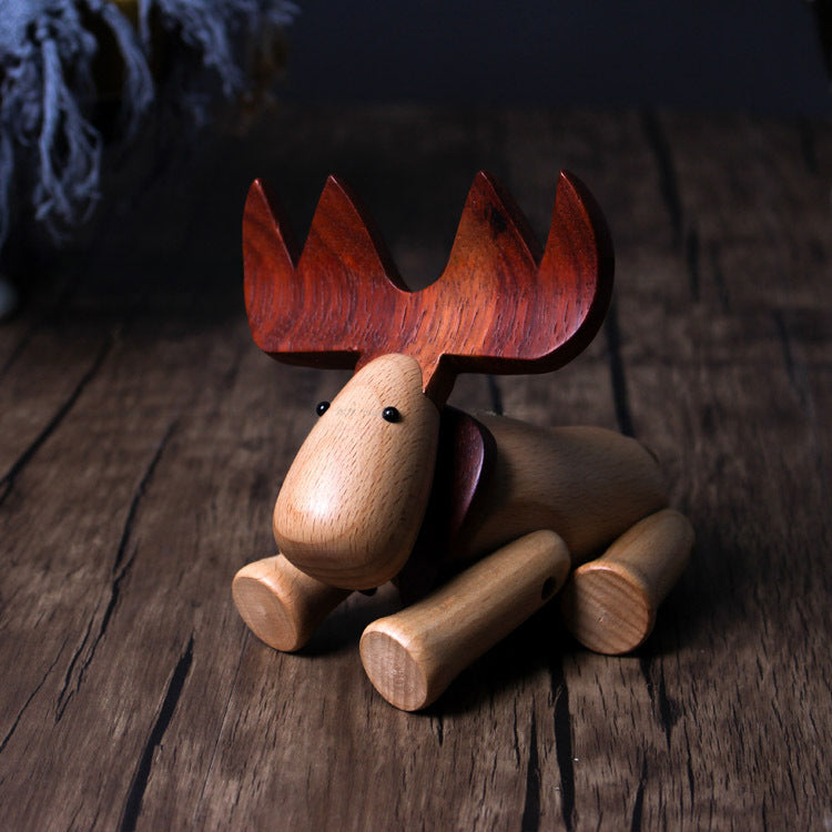 Christmas Moose Wood Crafts