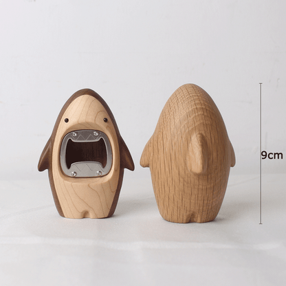 Wooden Shark Shape Bottle Openers