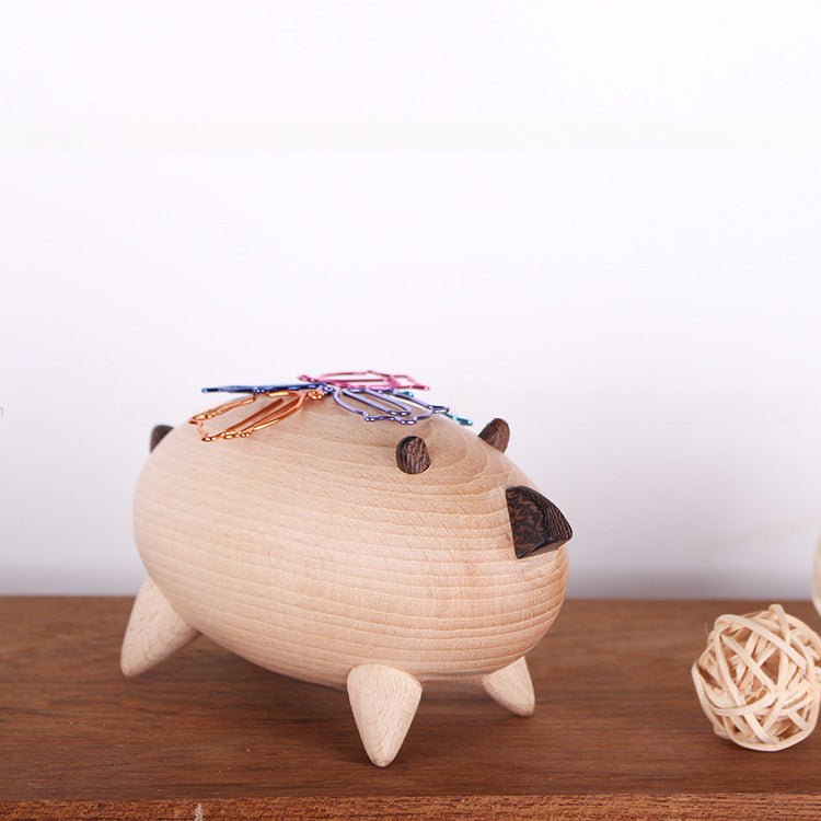 Magnetic Piggy Desk Organizer