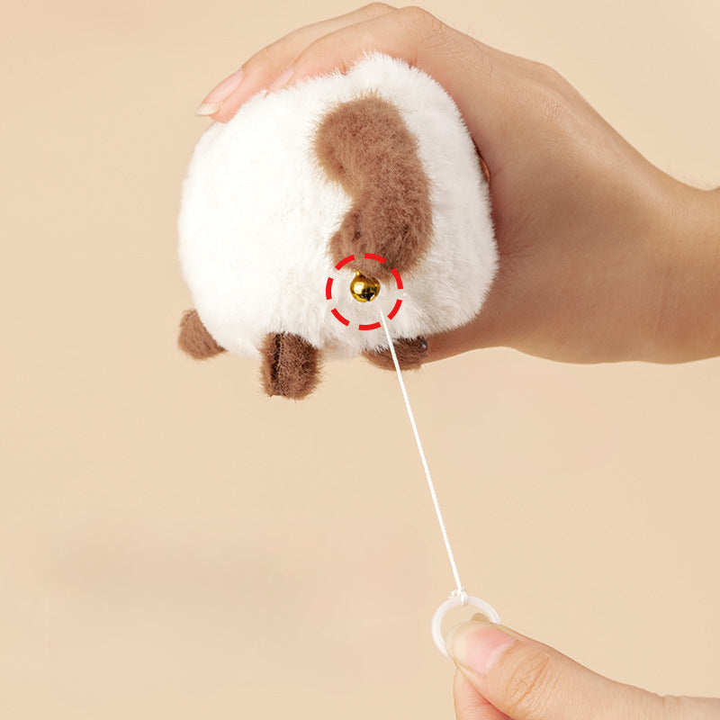 Pull String Cat Toy