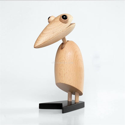 Woodpecker Business Card Holde